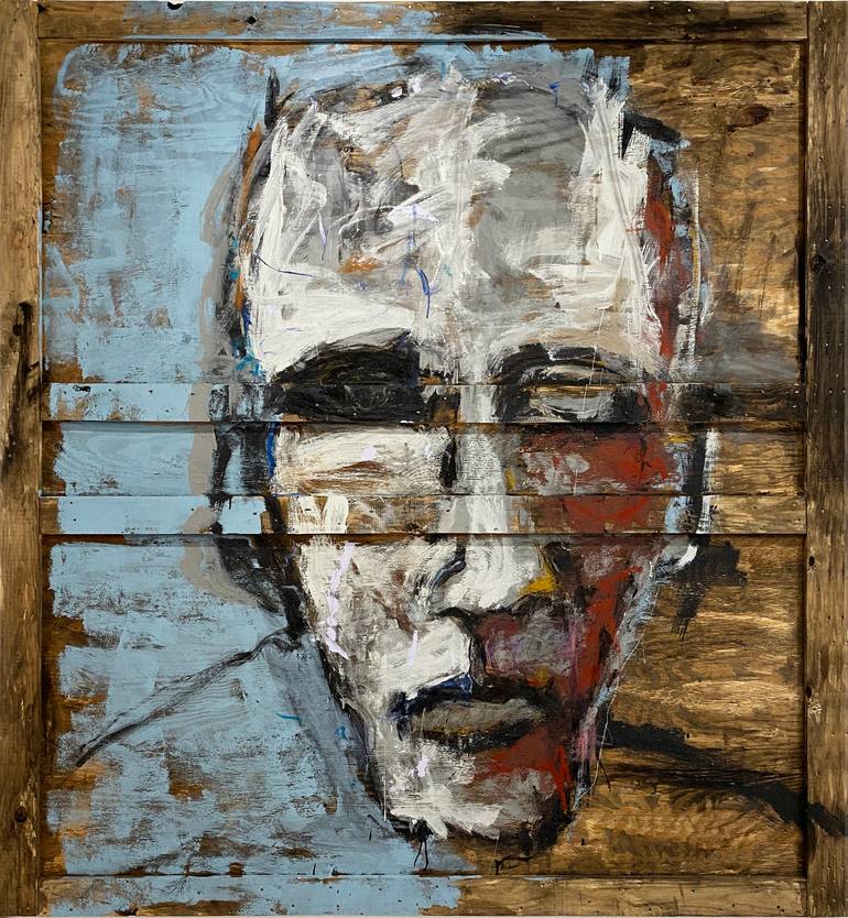 Original Abstract Expressionism Abstract Painting by Kris Gebhardt