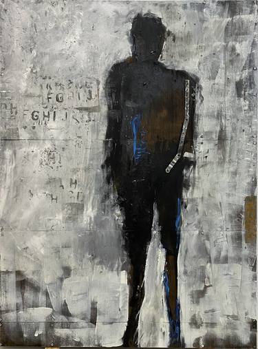 Original Figurative Abstract Paintings by Kris Gebhardt