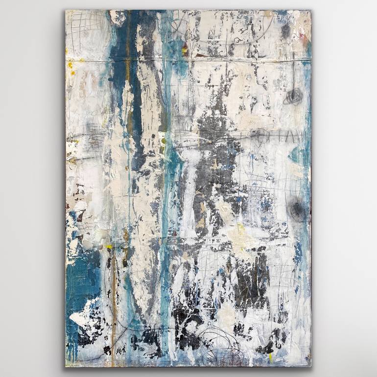 Original Fine Art Abstract Painting by Kris Gebhardt