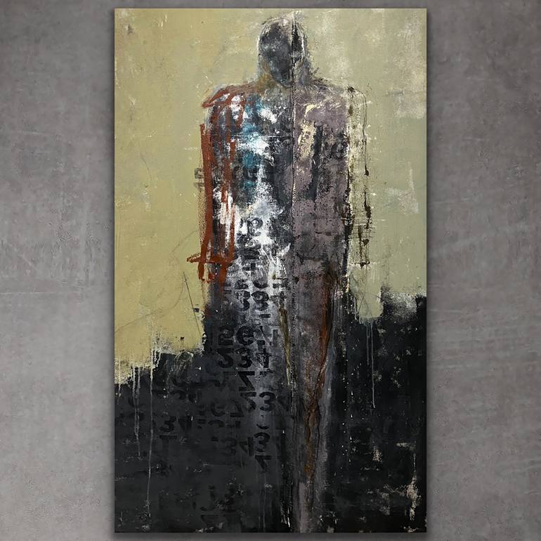 Original Figurative Abstract Painting by Kris Gebhardt