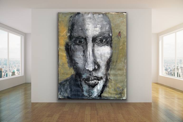 Original Figurative Abstract Painting by Kris Gebhardt