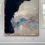on gallery wall