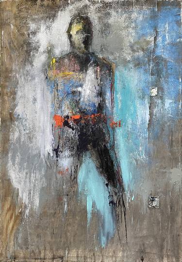 Original Figurative Abstract Paintings by Kris Gebhardt