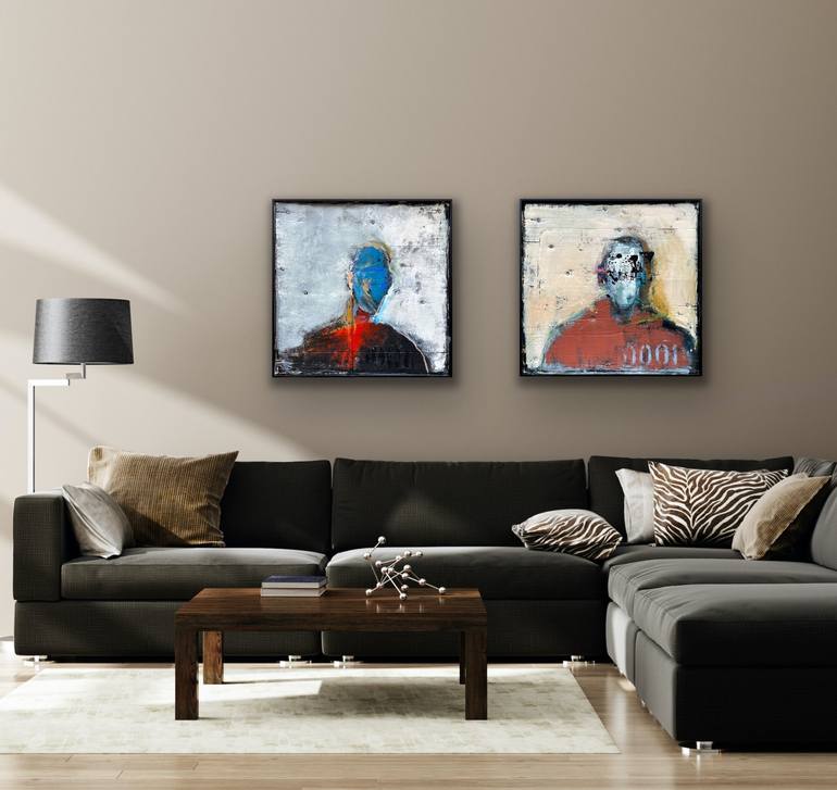 Original Figurative Abstract Painting by Kris Gebhardt