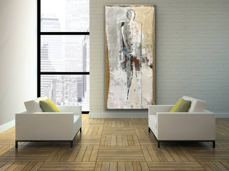 Original Figurative Abstract Painting by Kris Gebhardt