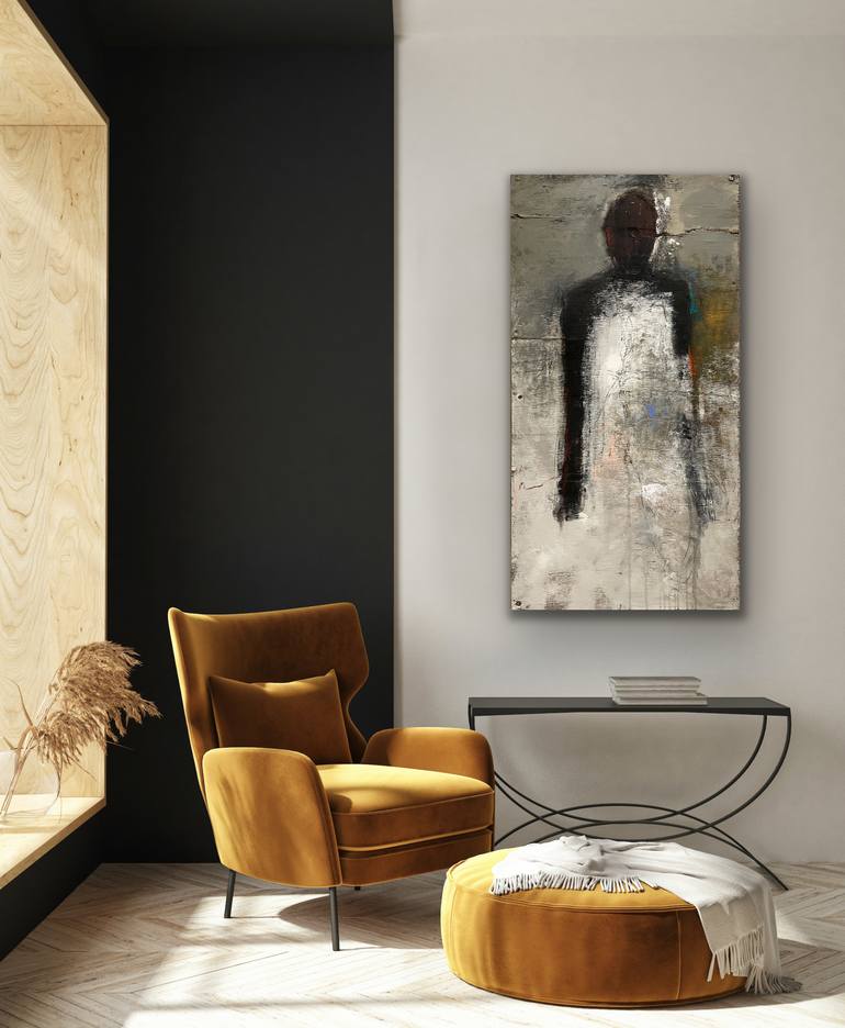 Original Figurative Abstract Painting by Kris Gebhardt