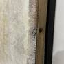 Hand-made distressed wood panel