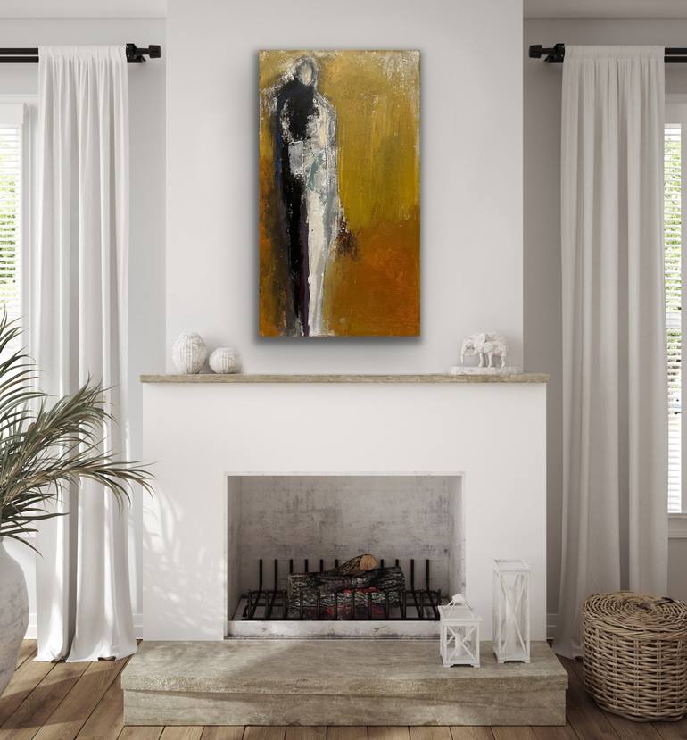 Original Figurative Abstract Painting by Kris Gebhardt