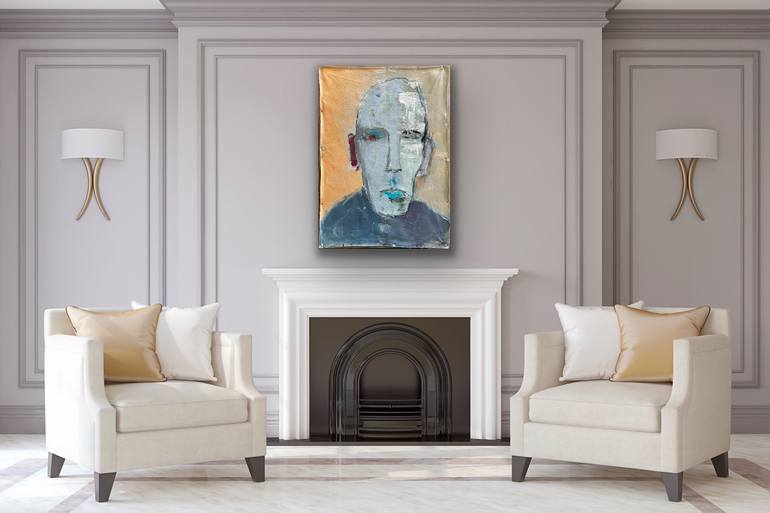 Original Figurative Abstract Painting by Kris Gebhardt