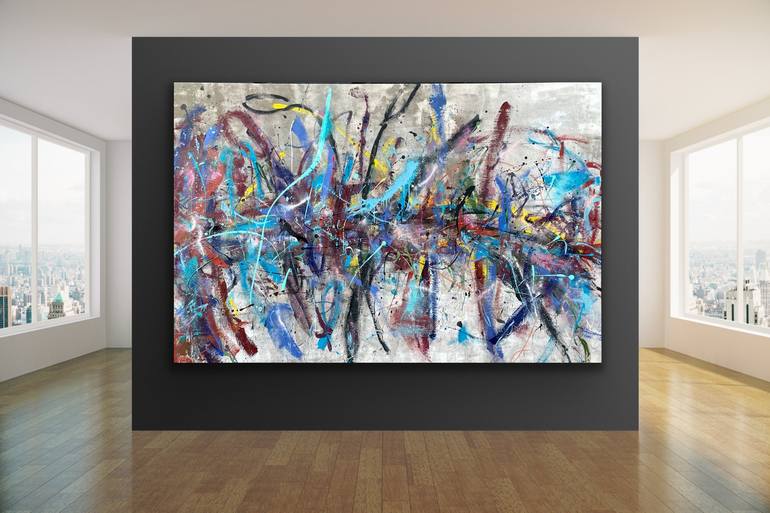 Original Abstract Painting by Kris Gebhardt