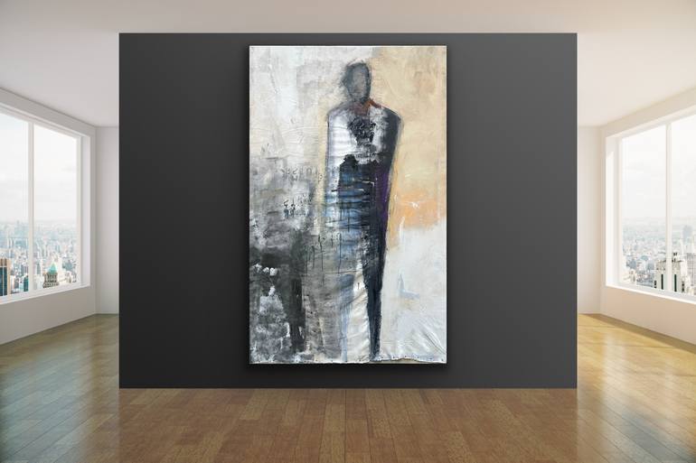 Original Figurative Abstract Painting by Kris Gebhardt