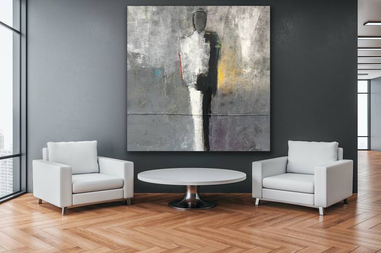 Original Figurative Abstract Painting by Kris Gebhardt