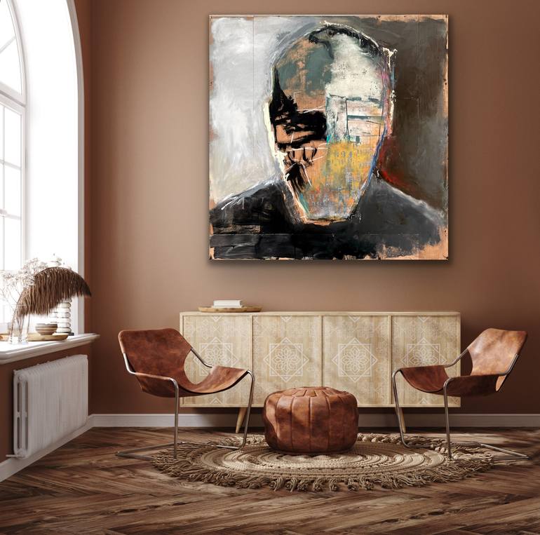 Original Figurative Abstract Painting by Kris Gebhardt