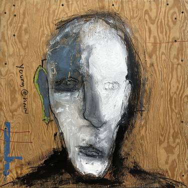 Original Figurative Abstract Paintings by Kris Gebhardt