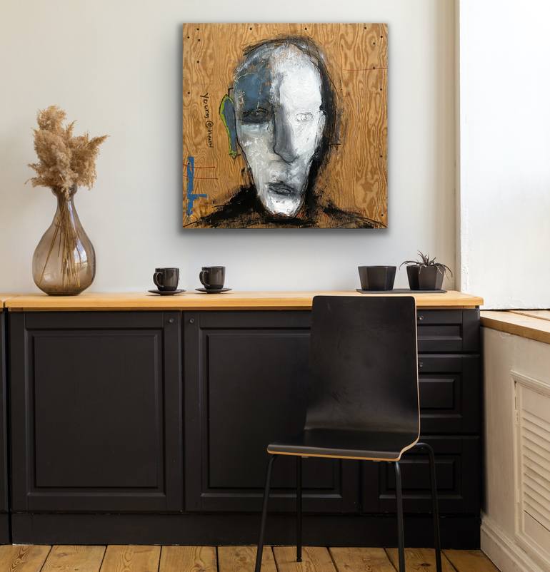 Original Figurative Abstract Painting by Kris Gebhardt