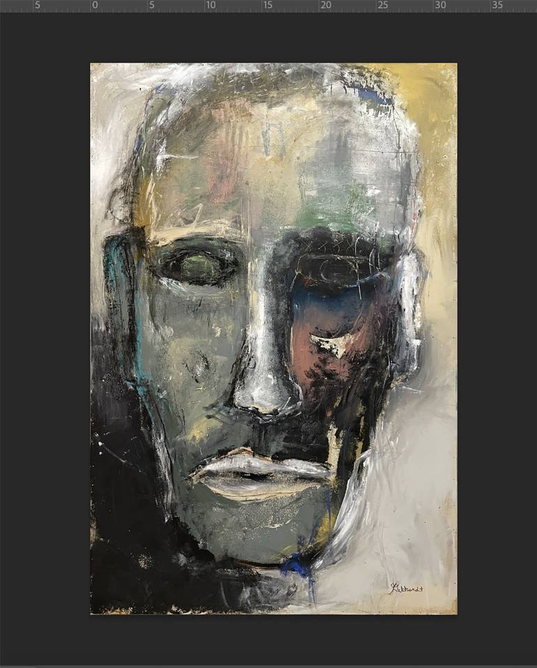 Original Figurative Abstract Painting by Kris Gebhardt