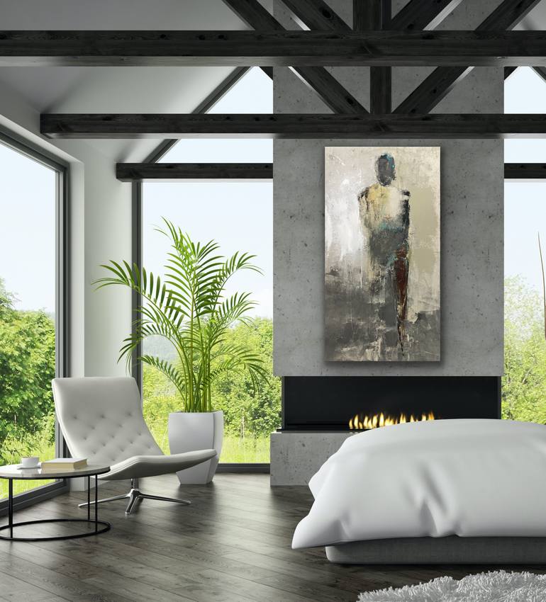 Original Figurative Abstract Painting by Kris Gebhardt
