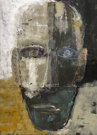 Original Figurative Abstract Paintings by Kris Gebhardt