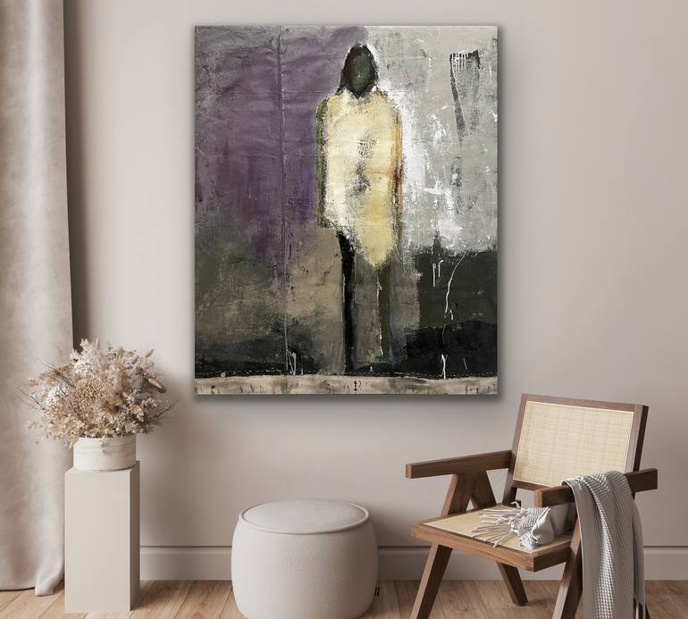 Original Figurative Abstract Painting by Kris Gebhardt
