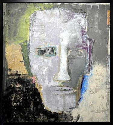 Original Abstract Portrait Paintings by Kris Gebhardt