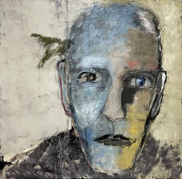 Original Abstract Portrait Paintings by Kris Gebhardt