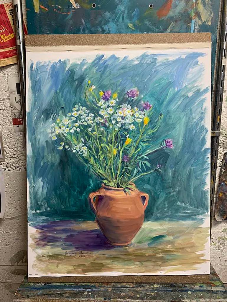Original Figurative Still Life Painting by Vladimir Ilievski
