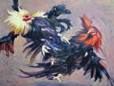Original Expressionism Animal Paintings by Vladimir Ilievski