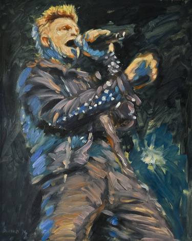 Original Impressionism Celebrity Paintings by Vladimir Ilievski