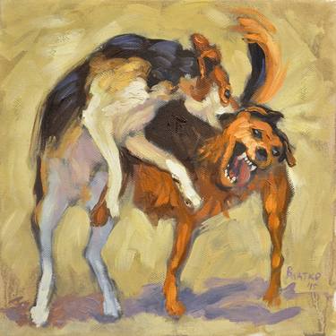 Original Impressionism Animal Paintings by Vladimir Ilievski