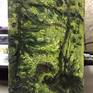 This painting is done on site, plein air, in a mountain forest near Skopje, Macedonia. It is miniature painting painted on canvas applied to a thin fibreboard (MDF board).

This is one of the few very personal paintings to me that brings the vibrant moment with it, the feeling that was part of me while I was in that specific place on that specific moment.