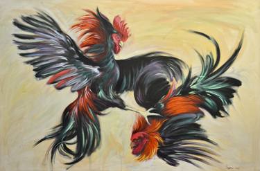 Original Expressionism Animal Paintings by Vladimir Ilievski