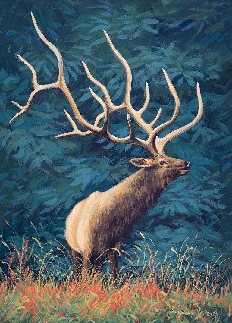 Original  Painting by vladimir ilievski