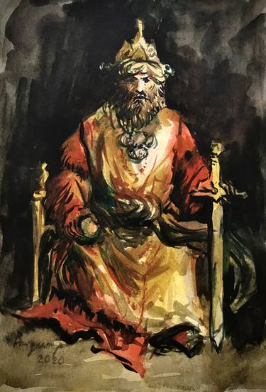 Oriental Ruler, after Dürer thumb