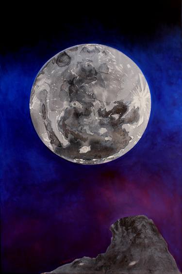 Print of Outer Space Paintings by Konstantinos Kounalis