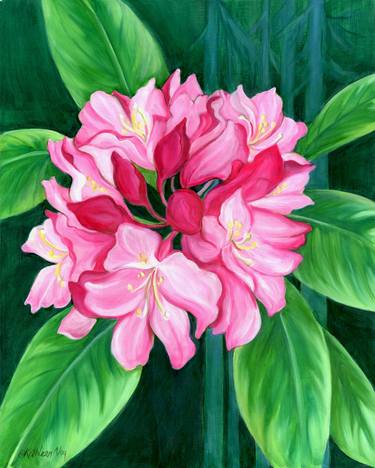 Original Floral Paintings by Kathleen Ney