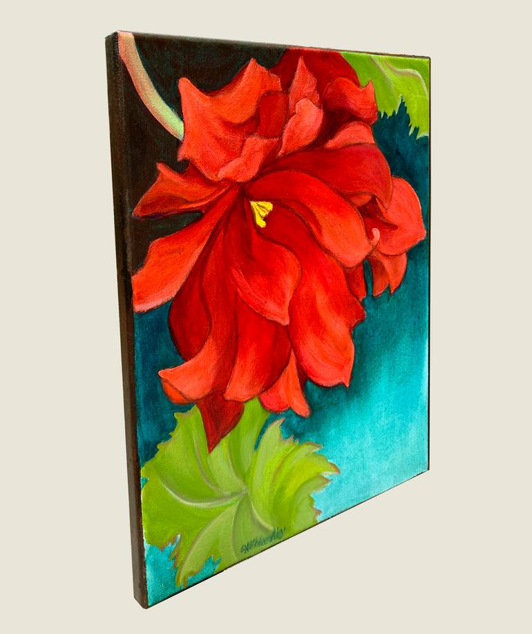 Original Contemporary Floral Painting by Kathleen Ney