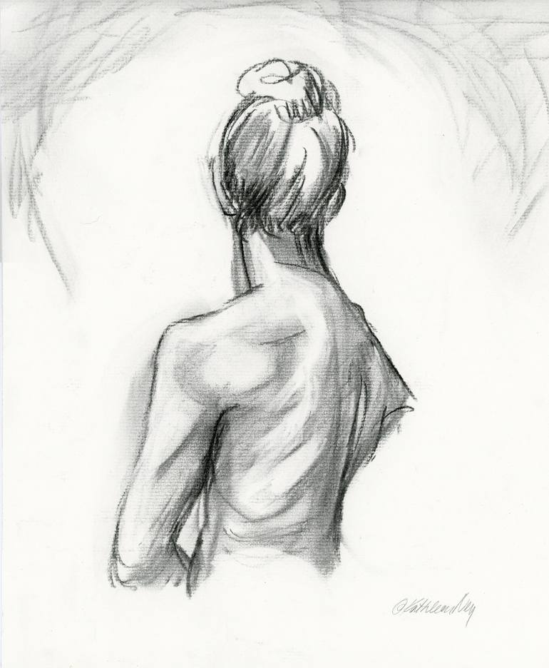 sketch of female