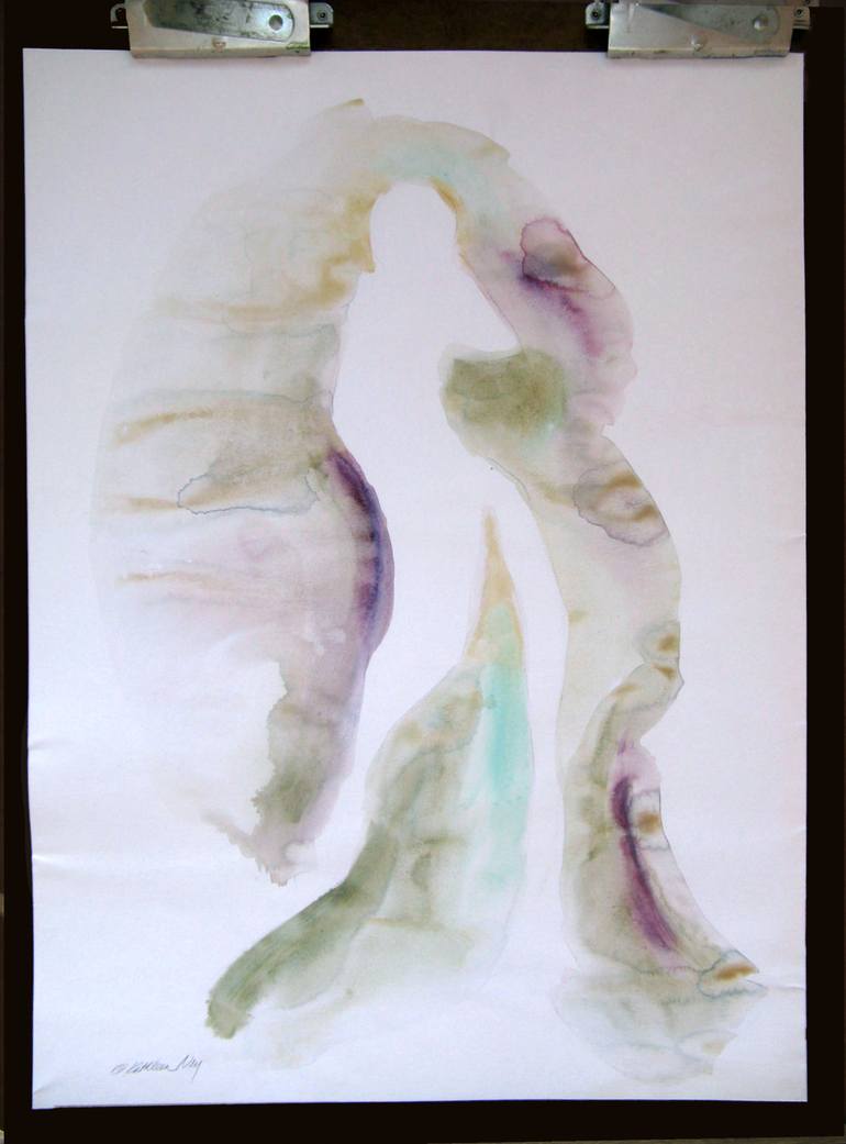 Original Conceptual Abstract Painting by Kathleen Ney