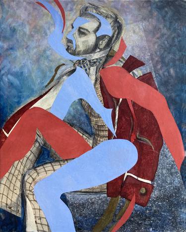 Shape Shifter, abstract figurative collage thumb