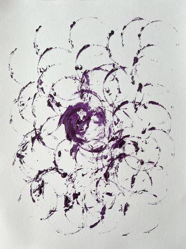 Original Abstract Painting by Zeke Garcia
