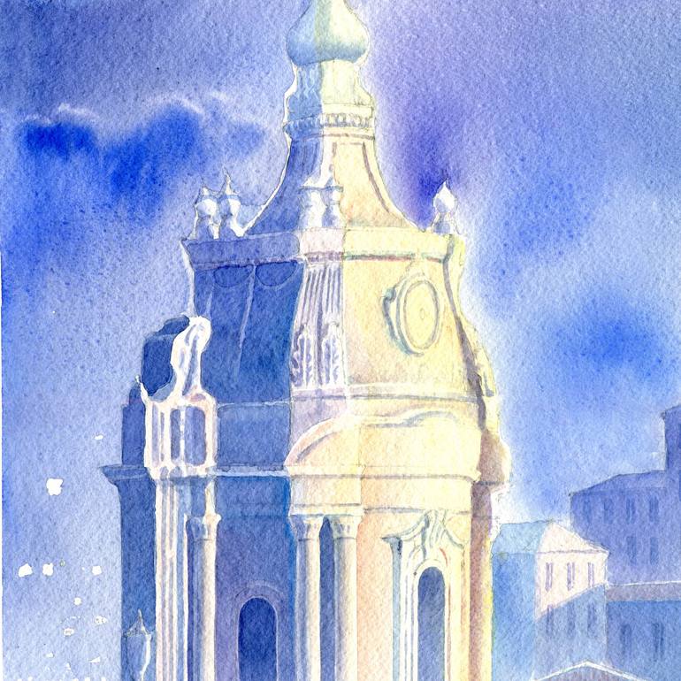 Original Other Architecture Painting by Elena Prokhorova