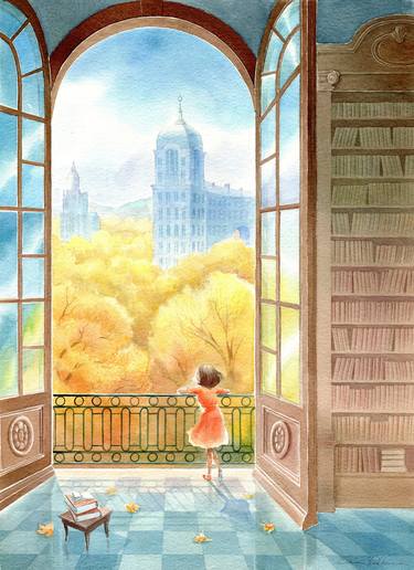 Original Classicism Cities Painting by Elena Prokhorova