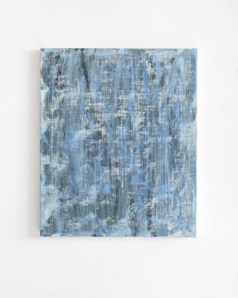 Original Conceptual Abstract Painting by Simon Job