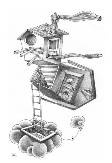Print of Illustration Home Drawings by Sadi Tekin