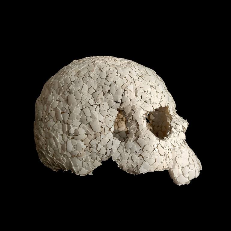 Original Conceptual Mortality Sculpture by Rafael Diaz