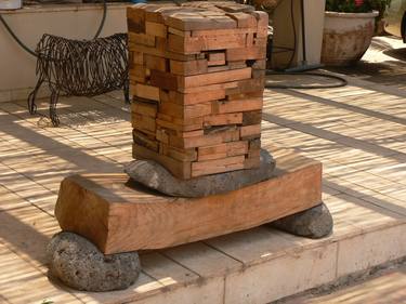 Wood stack thumb