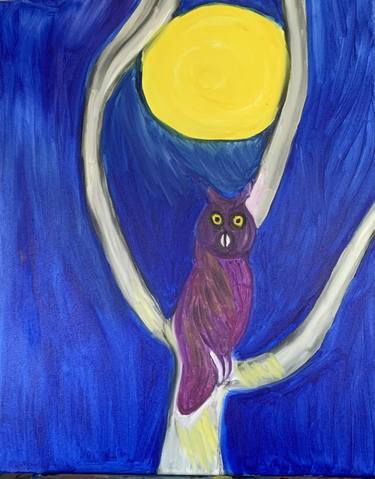 OWL IN MOONLIGHT thumb