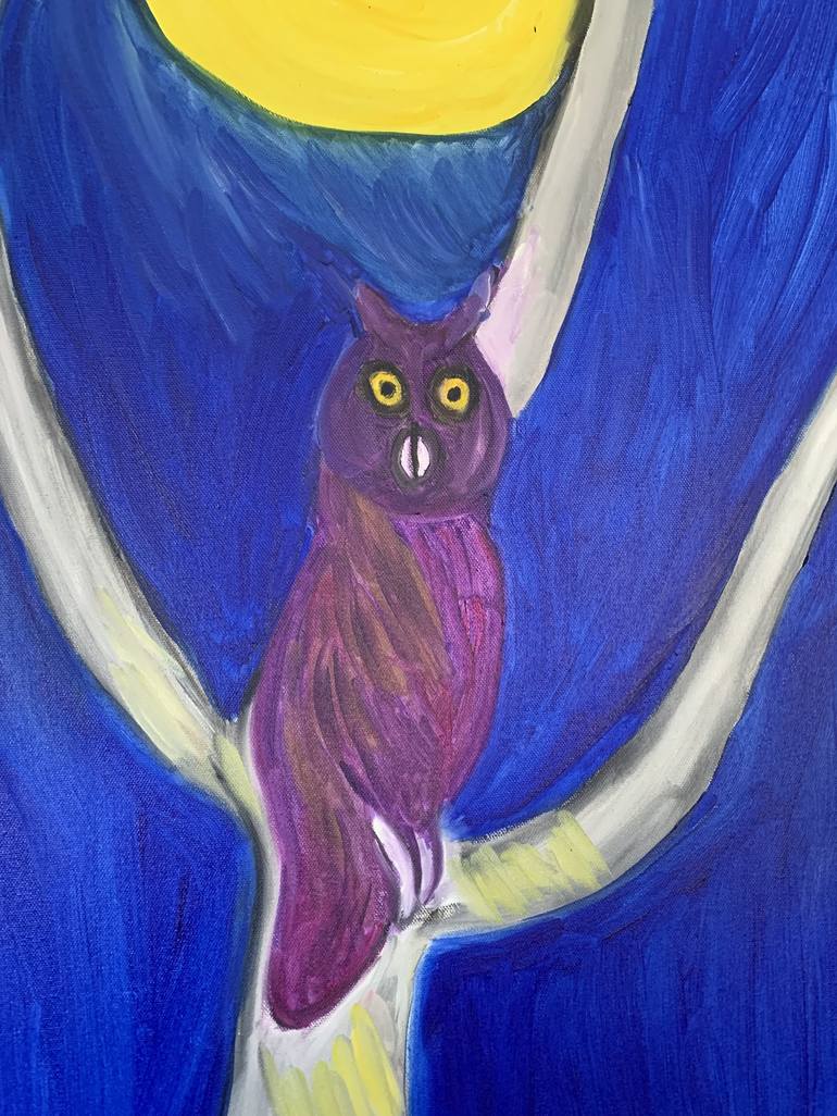 Original Expressionism Animal Painting by Pam Malone