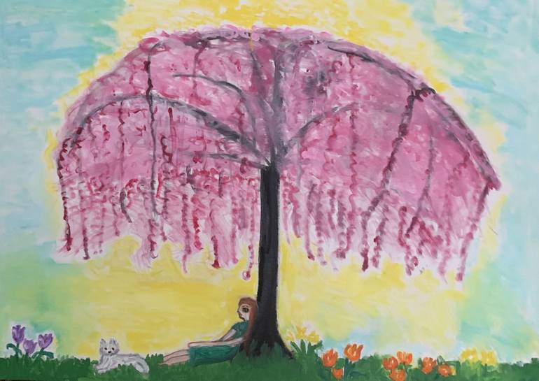 Print of Expressionism Landscape Paintings by Pam Malone