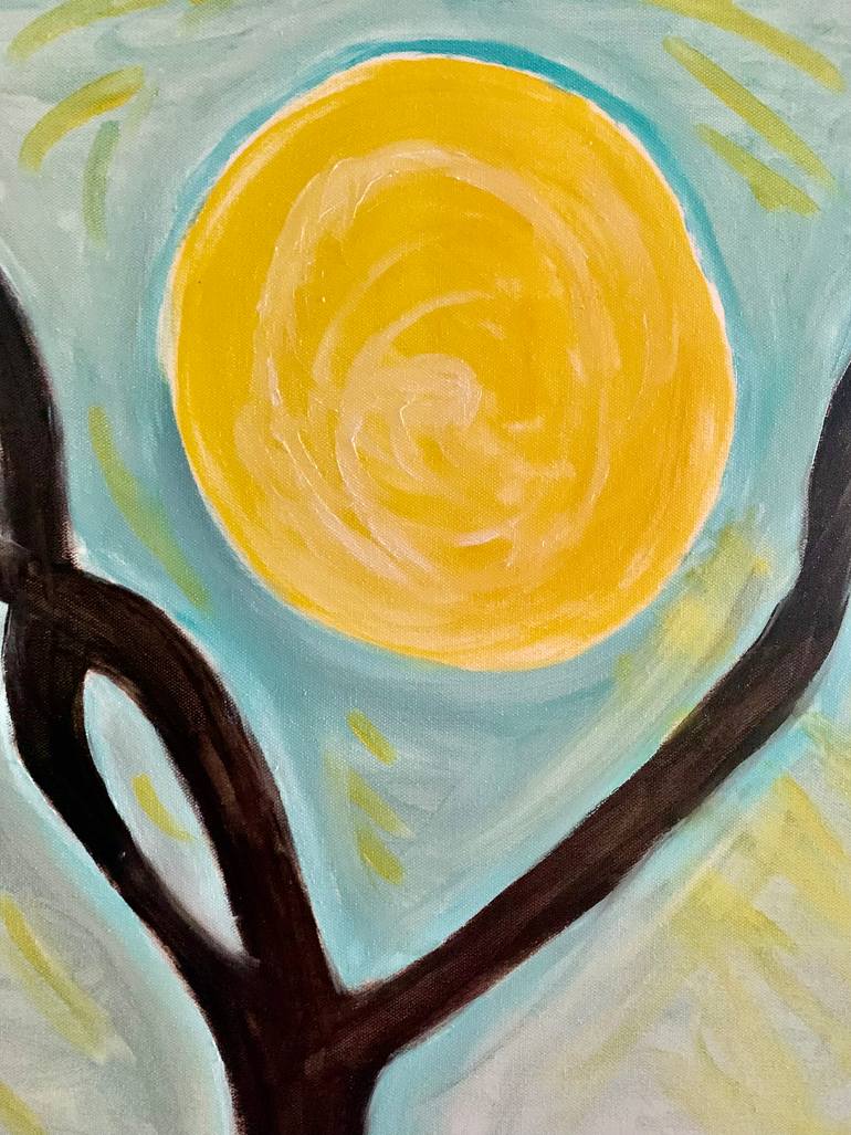 Original Expressionism Nature Painting by Pam Malone